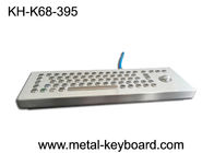 صفحه کلید مقاومتی فولاد ضد زنگ، صفحه کلید دسکتاپ صنعتی با Trackball